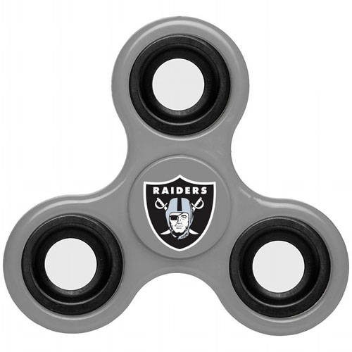 NFL Oakland Raiders 3 Way Fidget Spinner G2